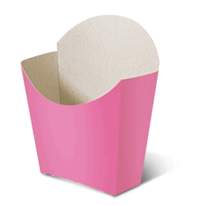 Mini Batata Frita Rosa