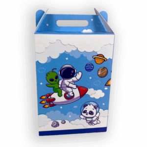 Mini Caixa Maleta Astronauta